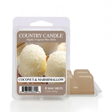  Country Candle - Coconut Marshmallow - Wosk zapachowy "potpourri" (64g)